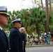 Navy Band Southeast performs at St. Patricks Parade Celebration in Savannah, Georgia.