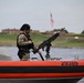 U.S. Coast Guard Personel Patrolling outside Fort Mchenry for Sail 250
