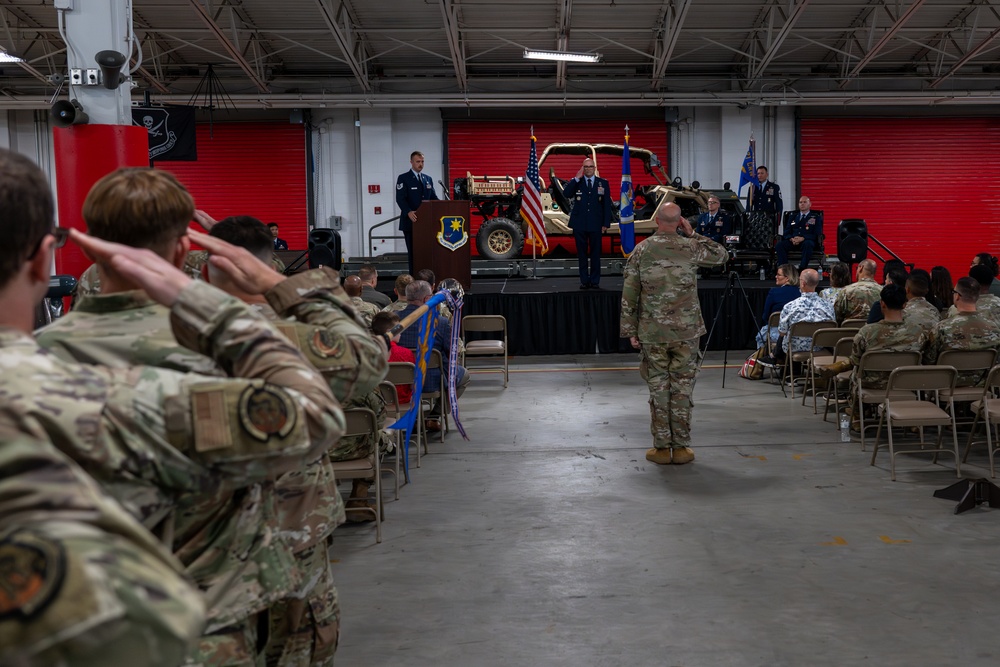 621st Contingency Response Group Change of Command