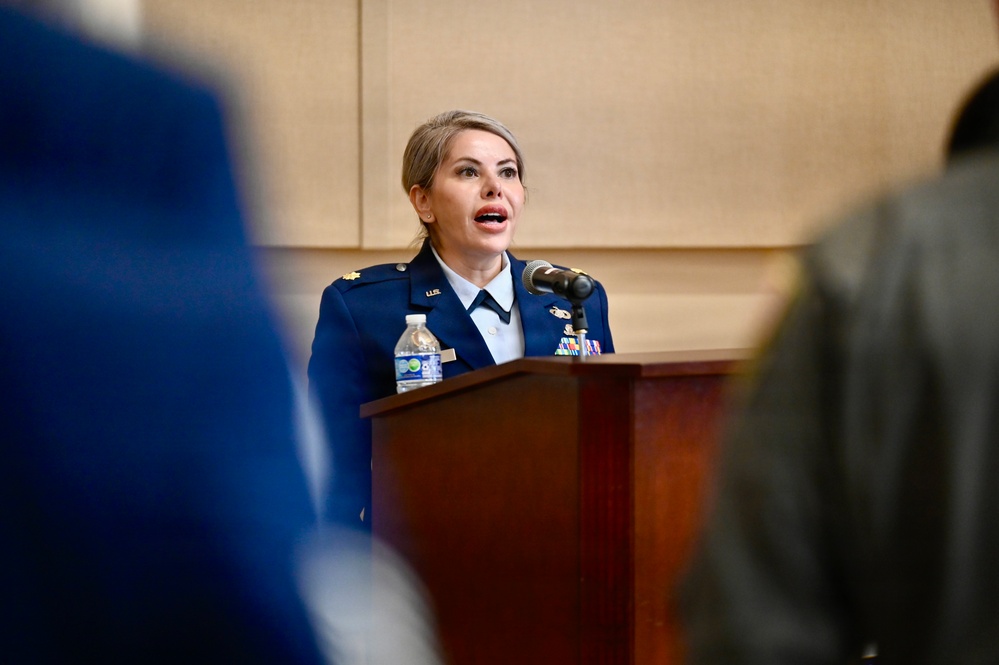 Chief Master Sgt. Steven Morgan Promotion Ceremony