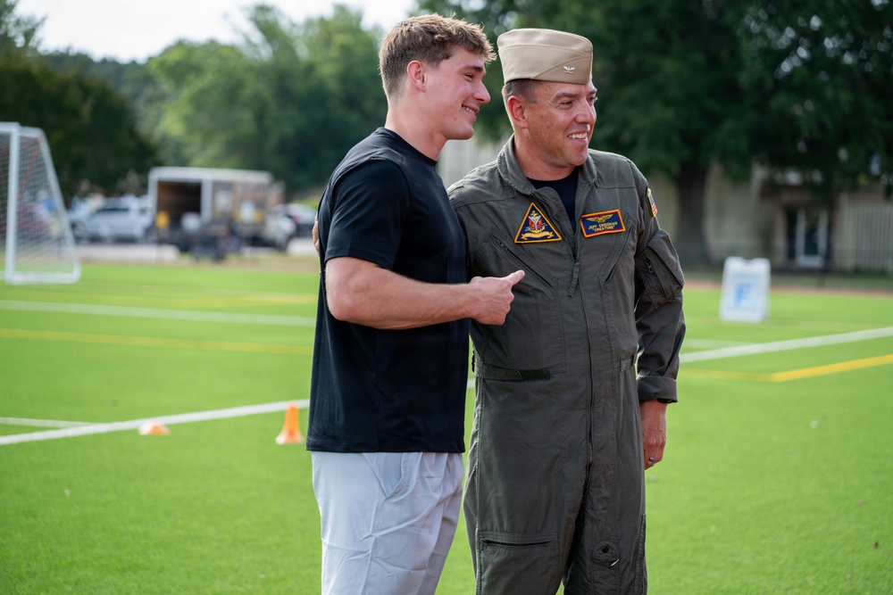 NFL ProCamp onboard Naval Air Station Oceana