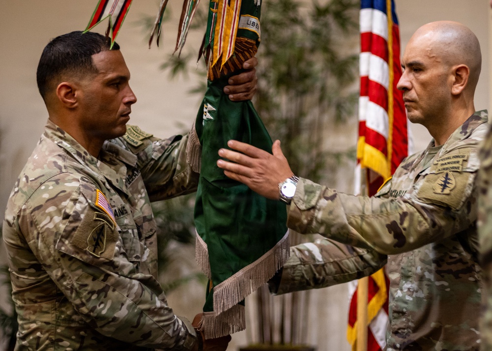 7th SFG(A) honors legacy with change of responsibility