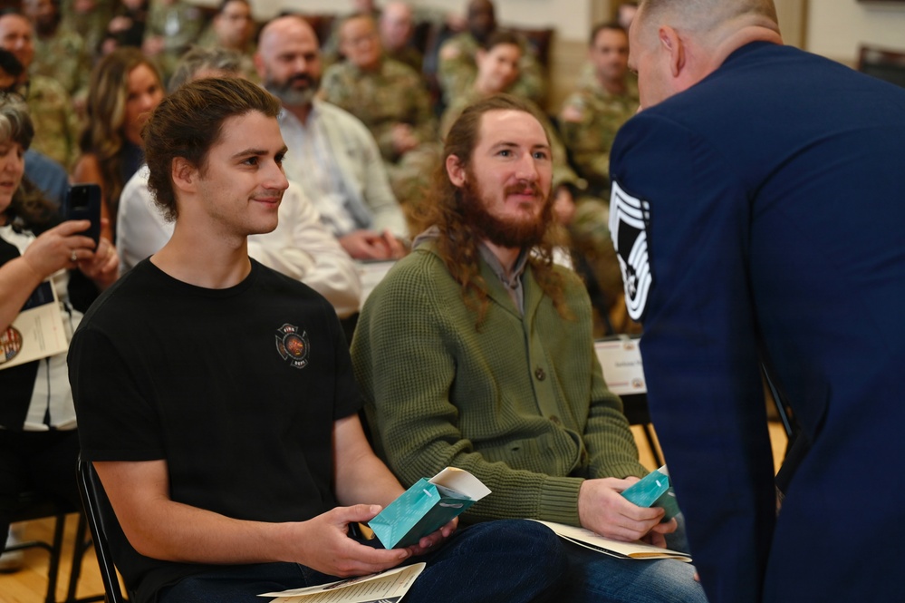 Chief Master Sgt. Steven Morgan Promotion Ceremony