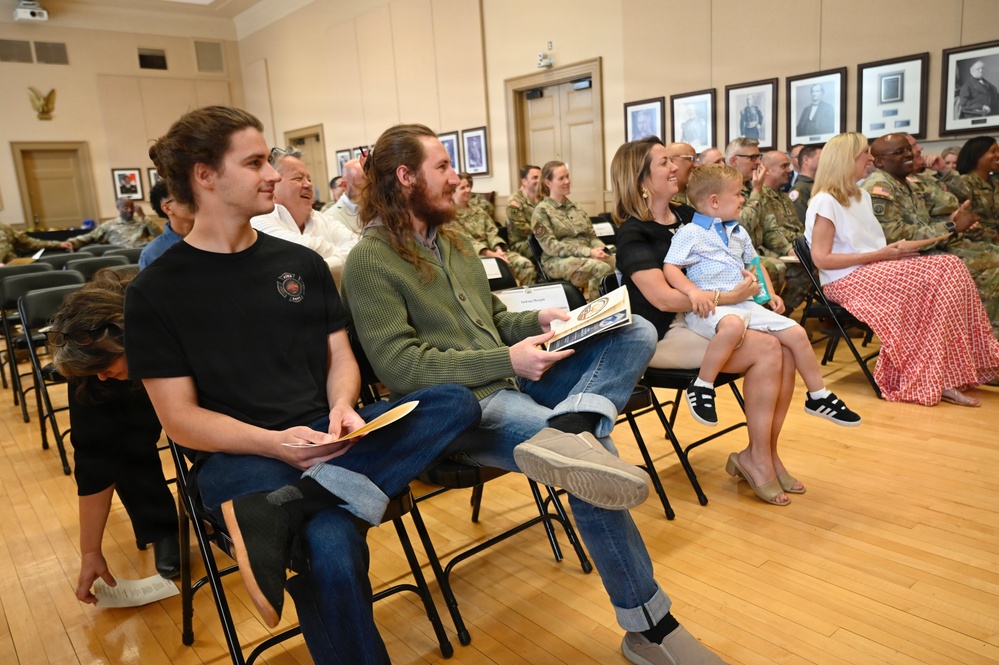 Chief Master Sgt. Steven Morgan Promotion Ceremony