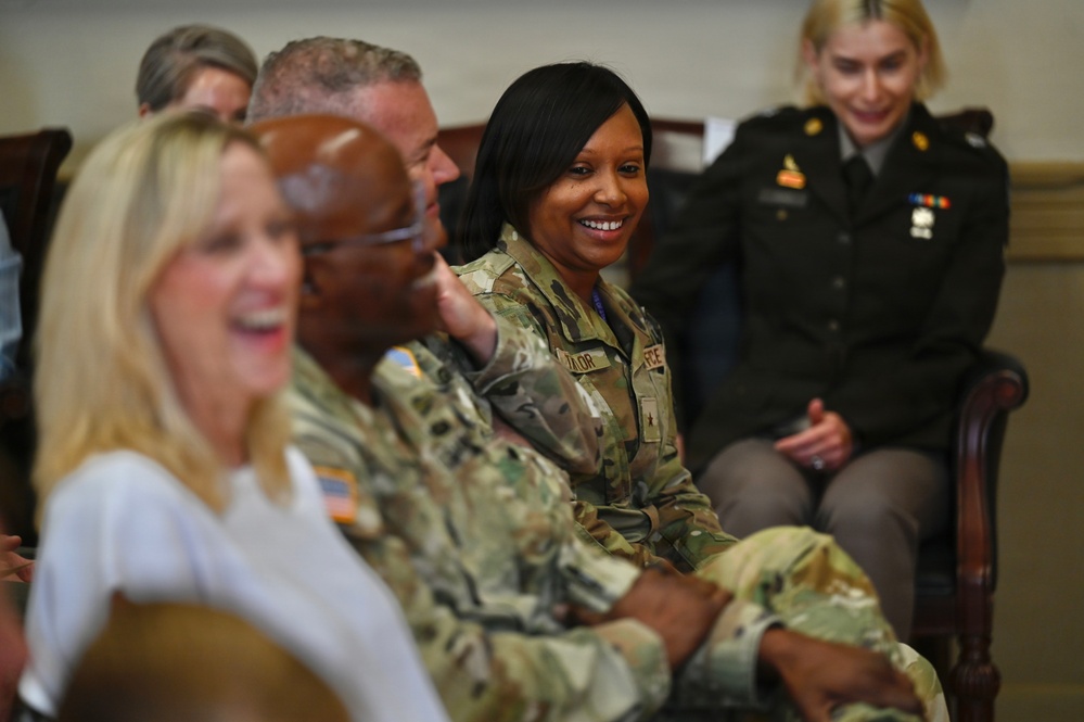 Chief Master Sgt. Steven Morgan Promotion Ceremony