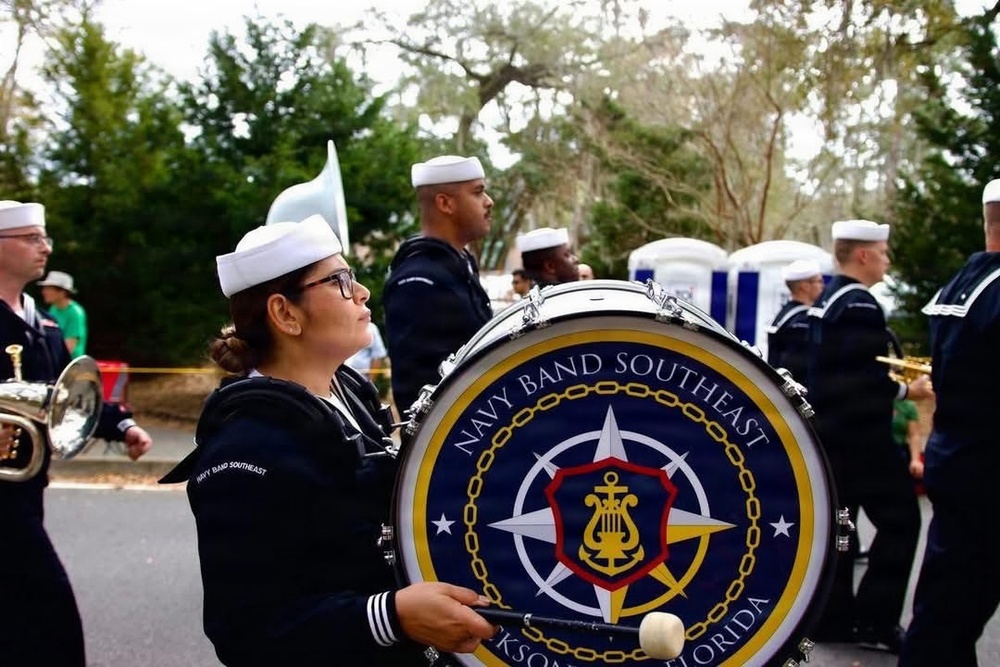 Navy Band Southeast performed in St. Patricks Celebration in Hilton Head, SC.