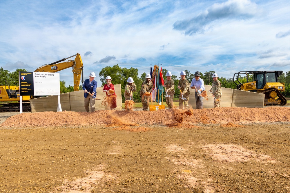 Army breaks ground on JRTC billeting complex