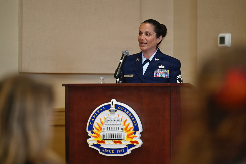 Chief Master Sgt. Steven Morgan Promotion Ceremony