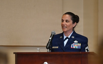 Chief Master Sgt. Steven Morgan Promotion Ceremony