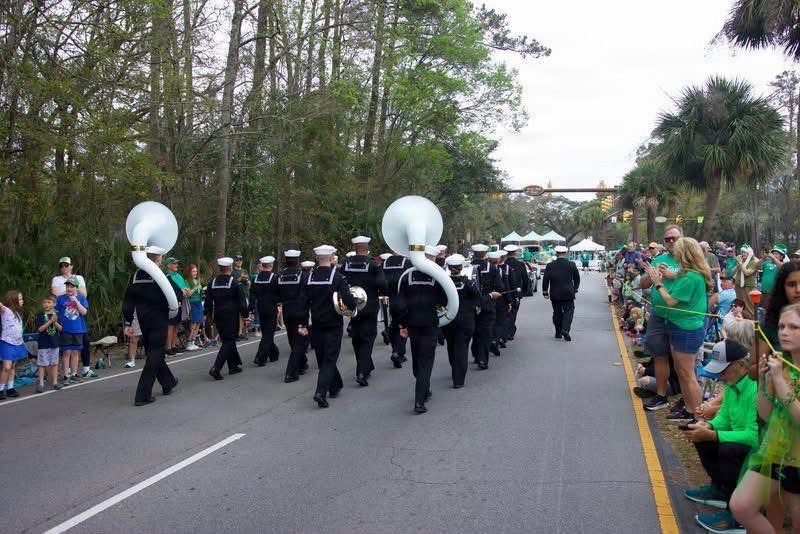 Navy Band Southeast performed in St. Patricks Celebration in Hilton Head, SC.