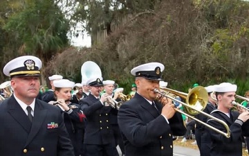 Navy Band Southeast performed in St. Patricks Celebration in Hilton Head, SC.