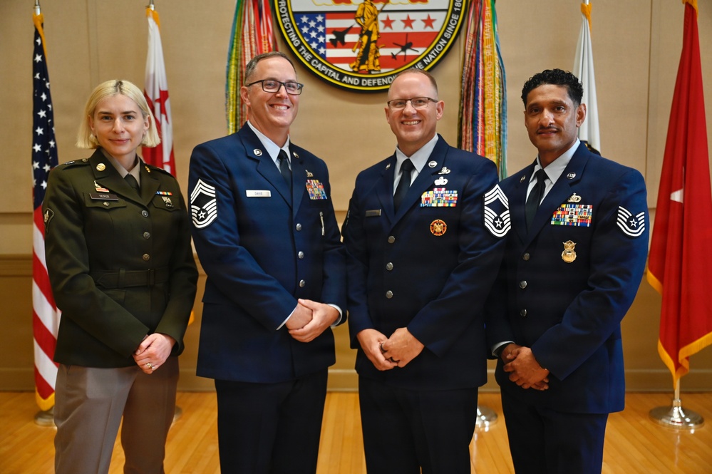 Chief Master Sgt. Steven Morgan Promotion Ceremony