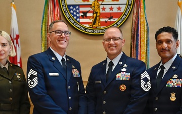Chief Master Sgt. Steven Morgan Promotion Ceremony