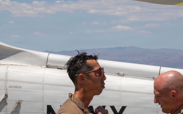 Chief Hospital Corpsman Tran logs final flight with VX-31 search and rescue
