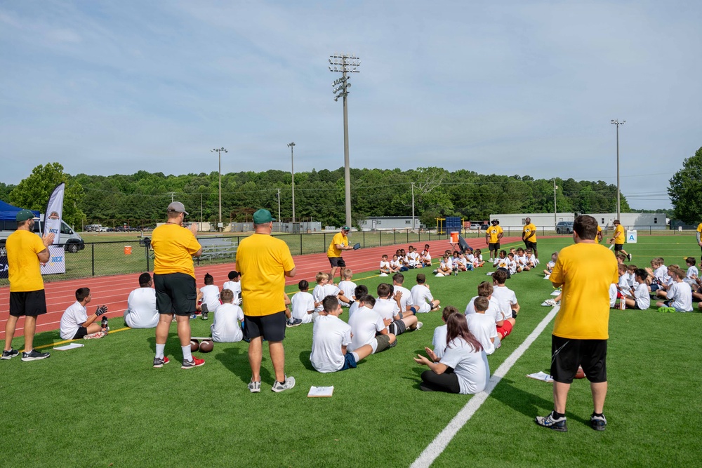 NFL ProCamp onboard Naval Air Station Oceana