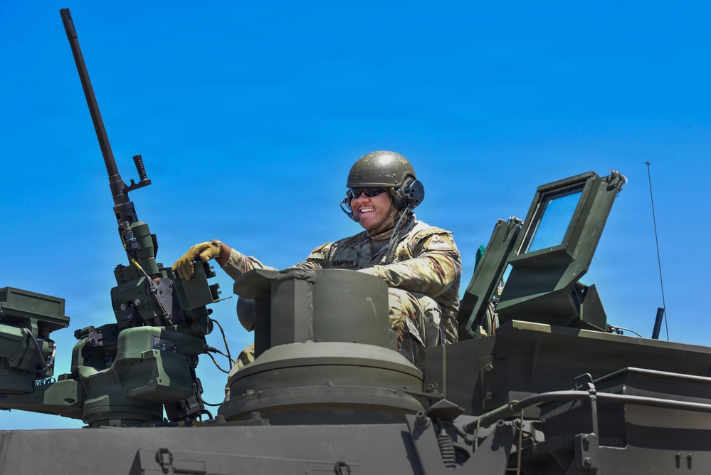 RTI Students Conduct M1A2 Abrams Familiarization at Camp Orchard