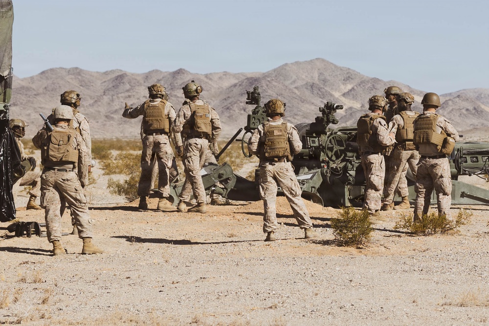 U.S. Marines with 3/11 hold Jane Wayne Day at MCAGCC