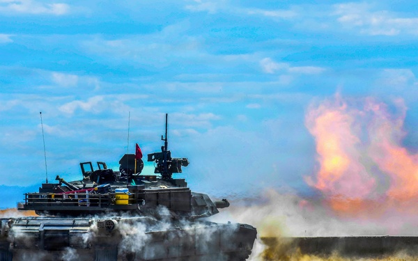 RTI Students Conduct M1A2 Abrams Familiarization at Camp Orchard