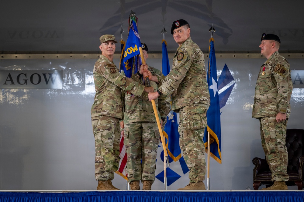 93d Air Ground Operations Wing Change of Command Ceremony