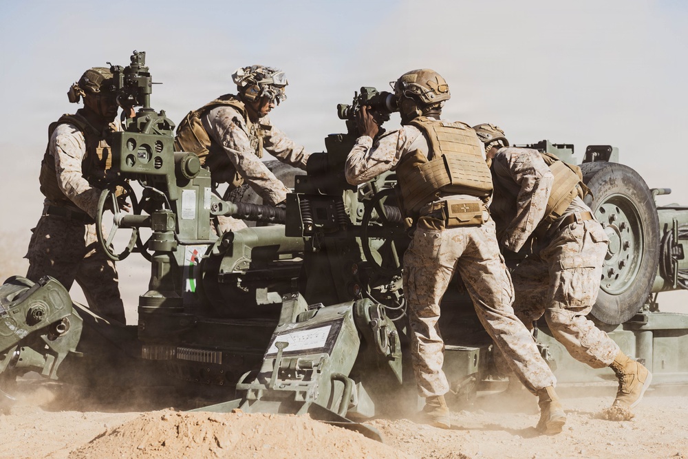 U.S. Marines with 3/11 hold Jane Wayne Day at MCAGCC