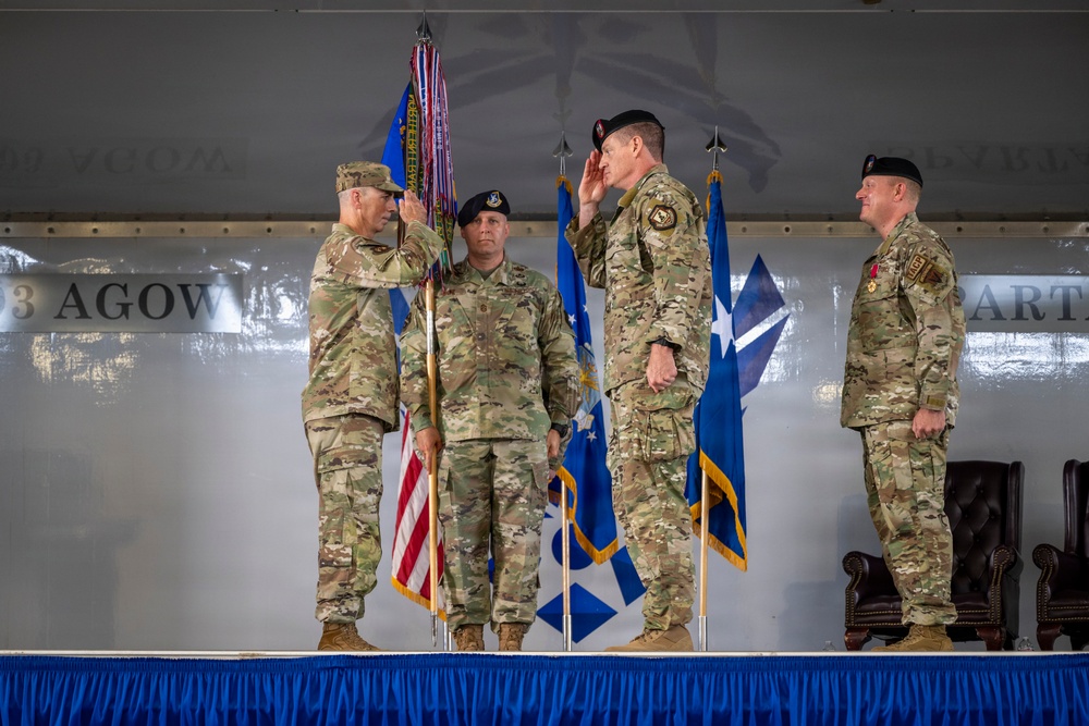 93d Air Ground Operations Wing Change of Command Ceremony