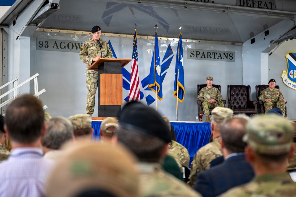 93d Air Ground Operations Wing Change of Command Ceremony