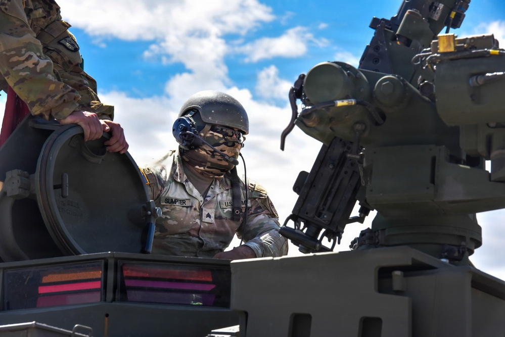 RTI Students Conduct M1A2 Abrams Familiarization at Camp Orchard