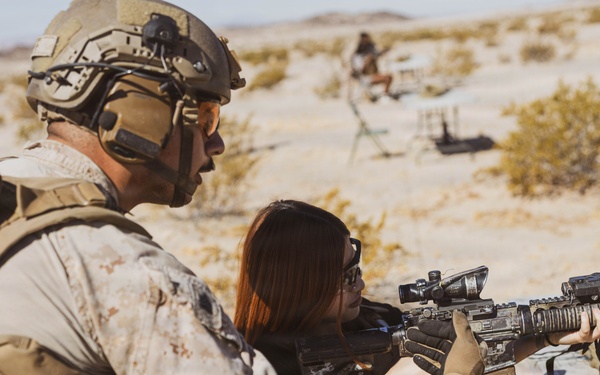 U.S. Marines with 3/11 hold Jane Wayne Day at MCAGCC