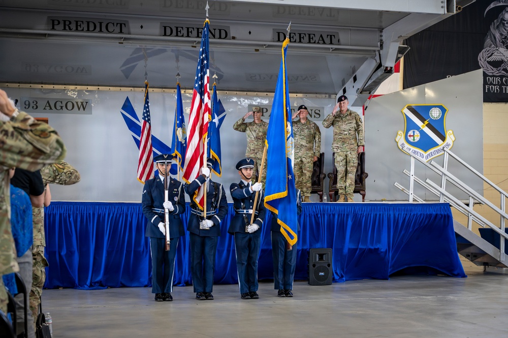 93d Air Ground Operations Wing Change of Command Ceremony