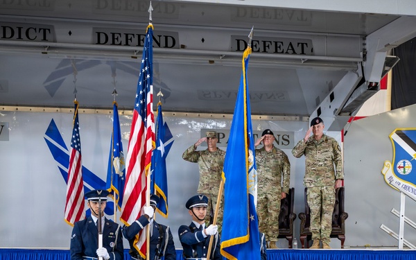 93d Air Ground Operations Wing Change of Command Ceremony
