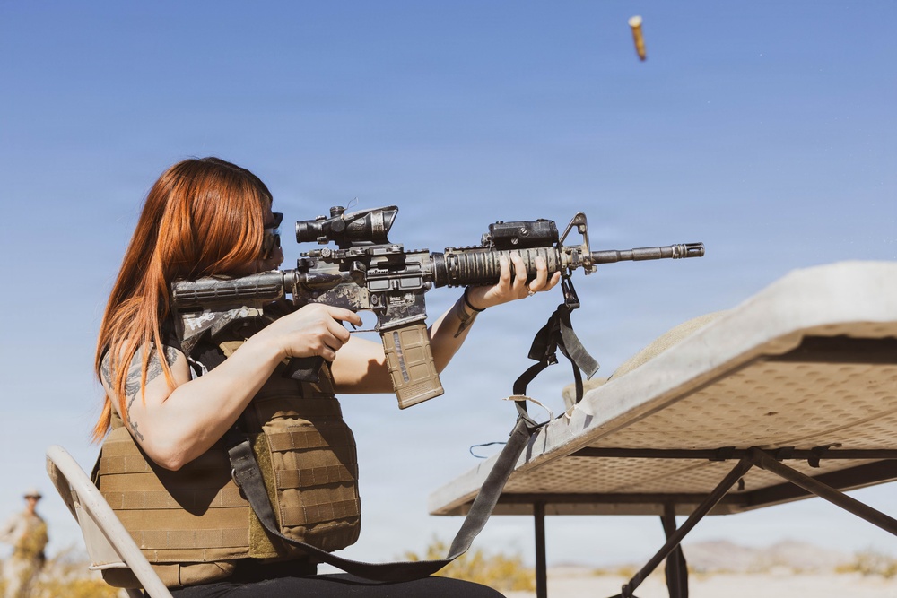 U.S. Marines with 3/11 hold Jane Wayne Day at MCAGCC