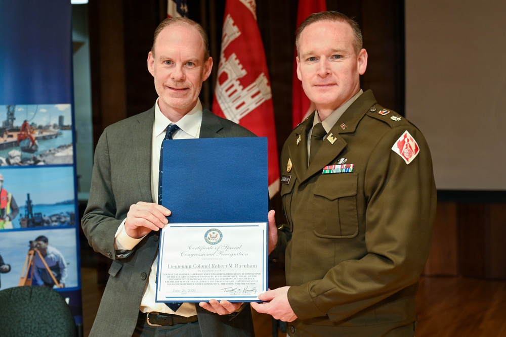 Buffalo District Change of Command 2026