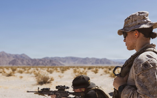 U.S. Marines with 3/11 hold Jane Wayne Day at MCAGCC