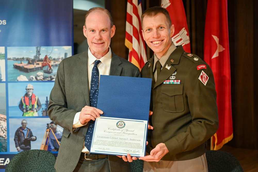 Buffalo District Change of Command 2026