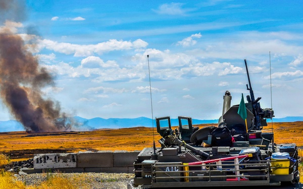 RTI Students Conduct M1A2 Abrams Familiarization at Camp Orchard