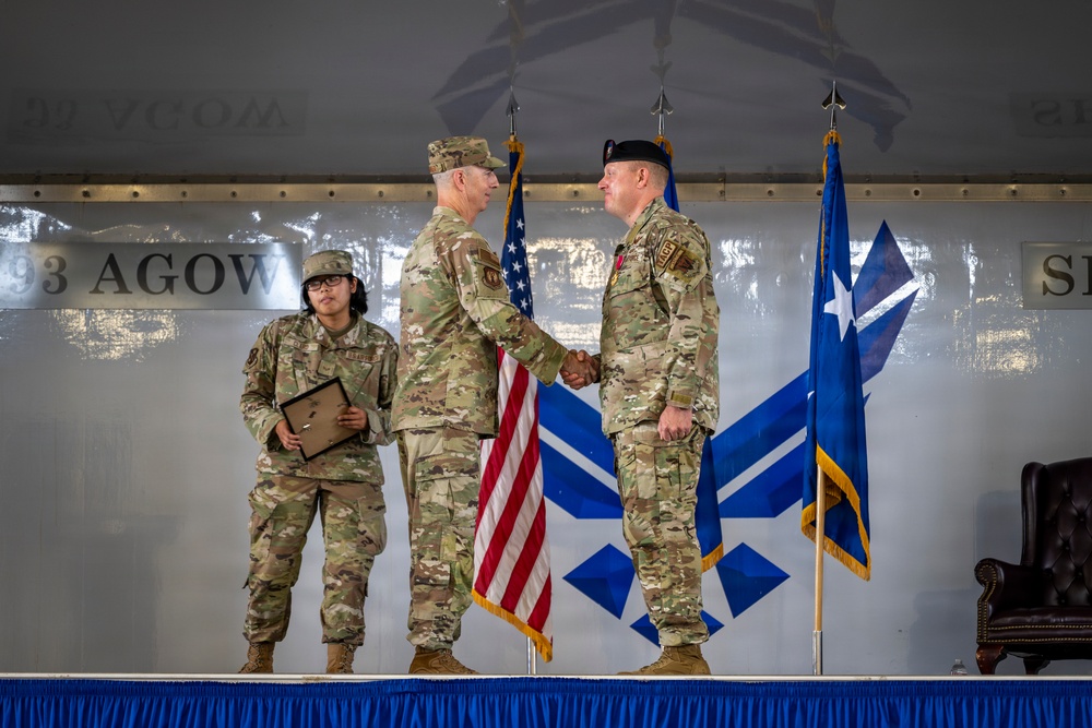 93d Air Ground Operations Wing Change of Command Ceremony