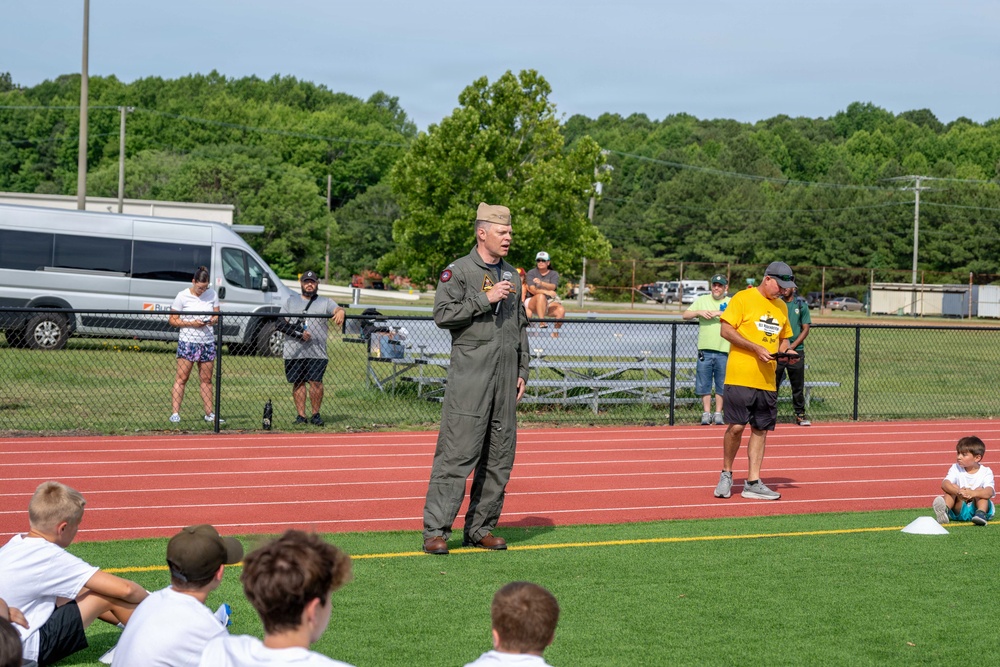 NFL ProCamp onboard Naval Air Station Oceana