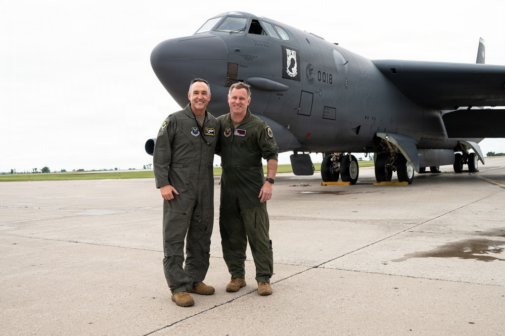 Mission Complete: Col. Jimmy Schlabach Takes His Final Flight at Minot AFB