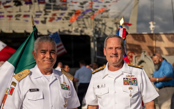 Armada de Mexico hosts reception during Exercise Rim of the Pacific 26