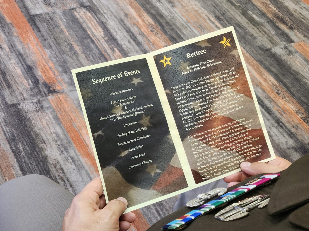 Fort Buchanan retirement ceremony honors two generations of Army service