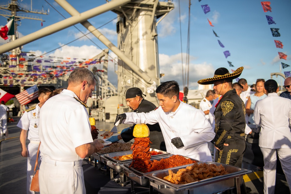 Armada de Mexico hosts reception during Exercise Rim of the Pacific 26