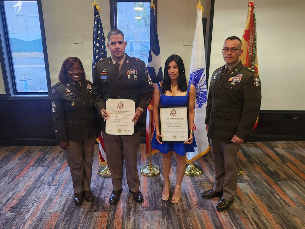 Fort Buchanan retirement ceremony honors two generations of Army service