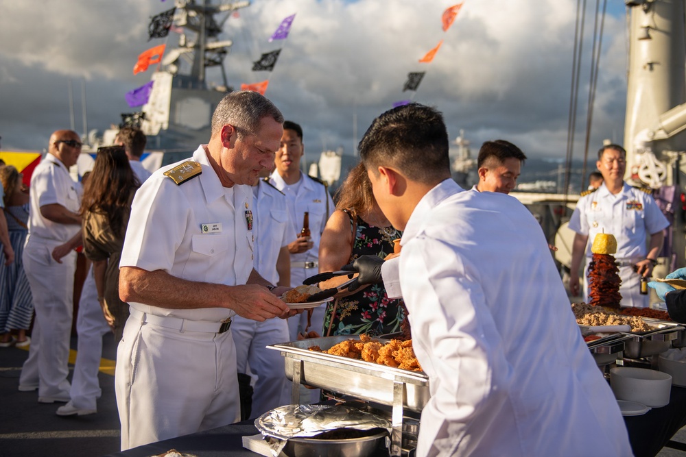 Armada de Mexico hosts reception during Exercise Rim of the Pacific 26
