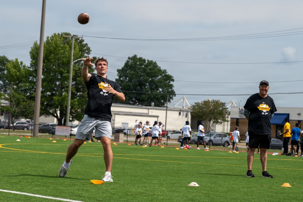 NFL ProCamp onboard Naval Air Station Oceana