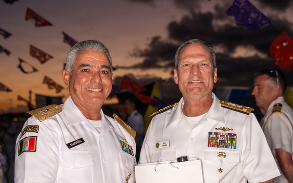 Armada de Mexico hosts reception during Exercise Rim of the Pacific 26
