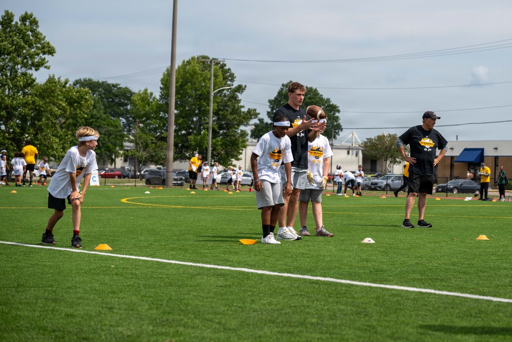 NFL ProCamp onboard Naval Air Station Oceana