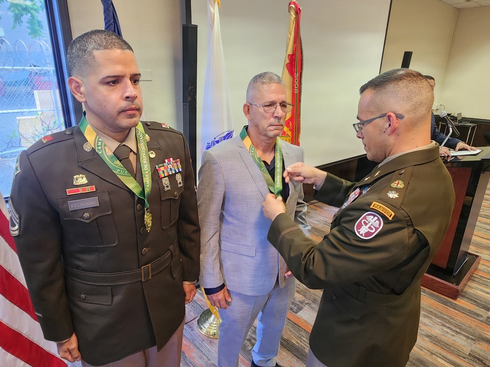 Fort Buchanan retirement ceremony honors two generations of Army service