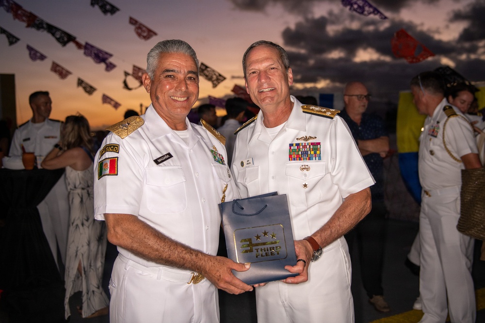 Armada de Mexico hosts reception during Exercise Rim of the Pacific 26