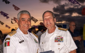 Armada de Mexico hosts reception during Exercise Rim of the Pacific 26