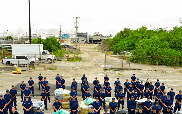 Coast Guard offloads over $63M in illicit drugs interdicted in Eastern Pacific Ocean